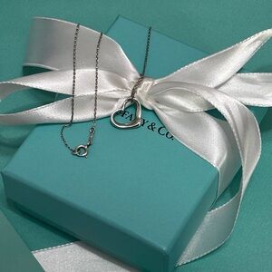 Authentic Vintage Elsa Peretti Open Heart Necklace